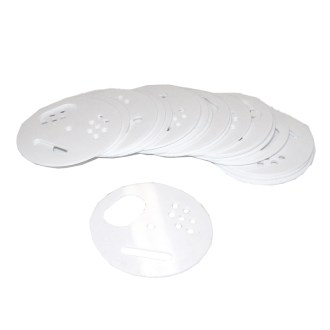 Diaframma a griglia - diam. 5 cm - bianco